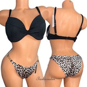 COPY - Victorias Secret Swim Twist Removable Push-Up Padding Bikini top & Botto…